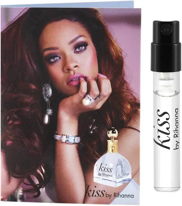 Rihanna Perfume 5 Samples Vial Set Crush Reb'l Fleur Kiss Rogue Rebell